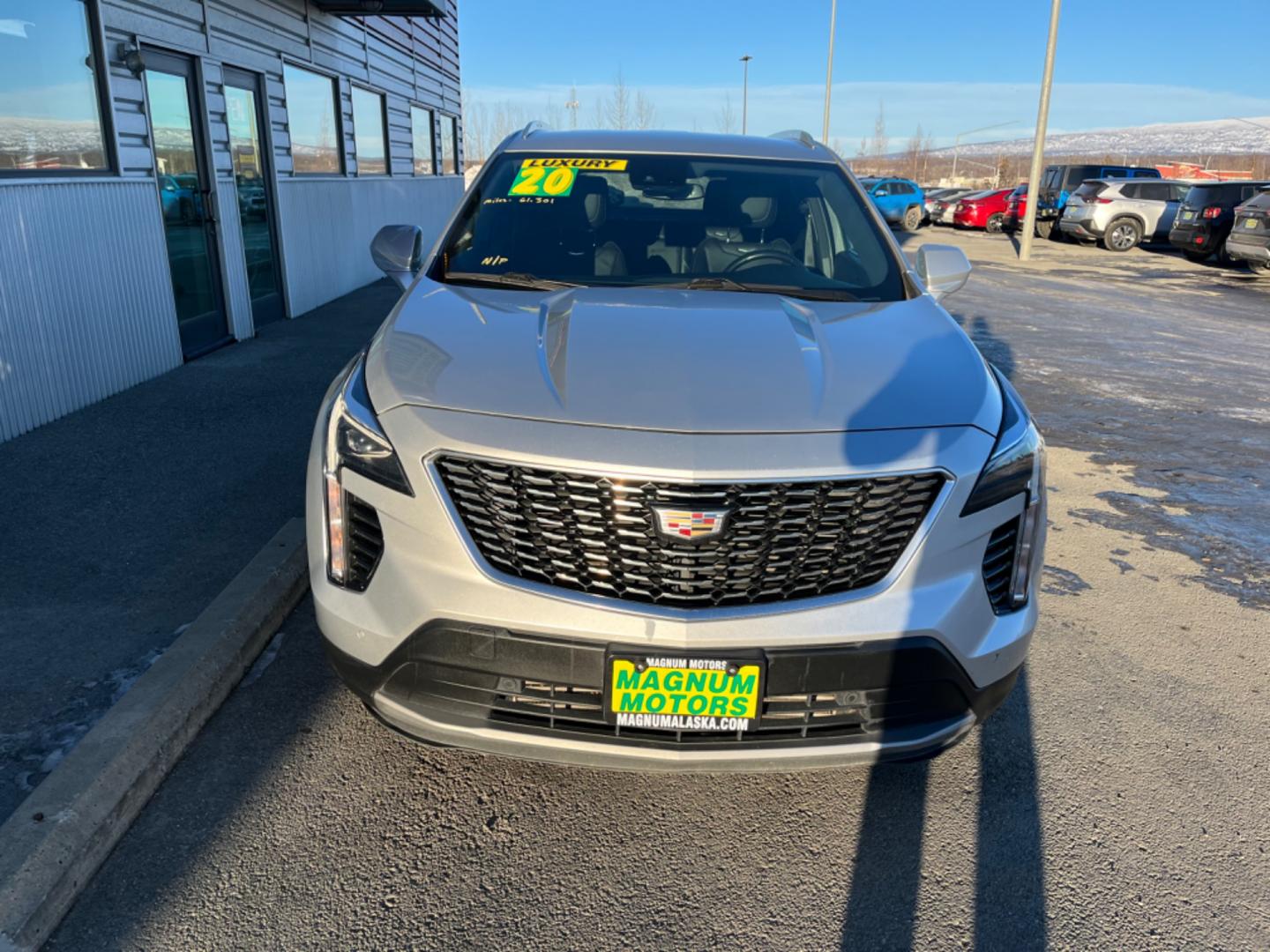 2020 Silver /Black Cadillac XT4 Premium Luxury AWD (1GYFZDR42LF) with an 2.0L L4 DOHC 16V engine, 9A transmission, located at 1960 Industrial Drive, Wasilla, 99654, (907) 274-2277, 61.573475, -149.400146 - Photo#7